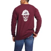 Ariat FR Roughneck Logo in Malbec